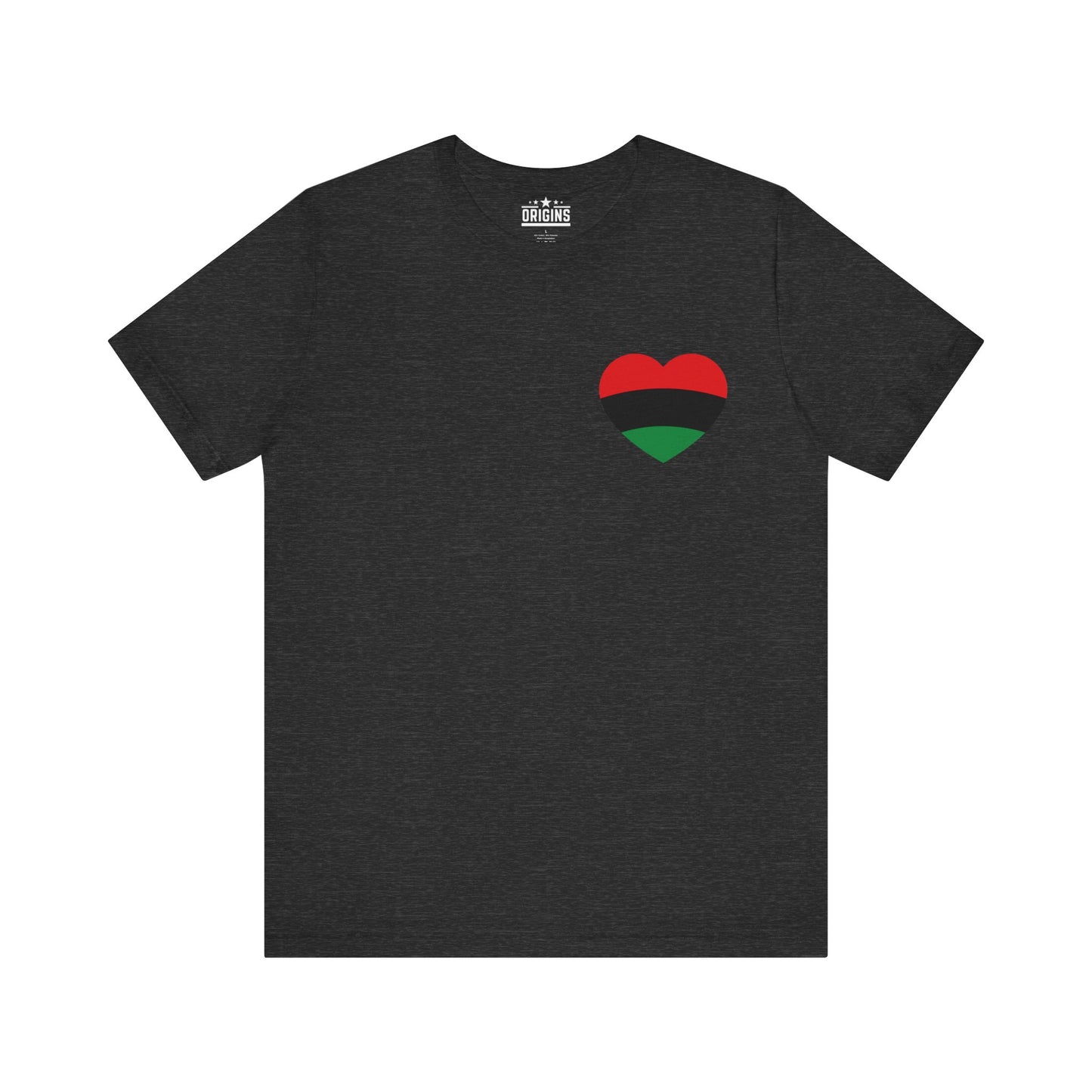 Heart of a Pan-African Short Sleeve Tee by ORIGINS