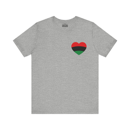 Heart of a Pan-African Short Sleeve Tee by ORIGINS