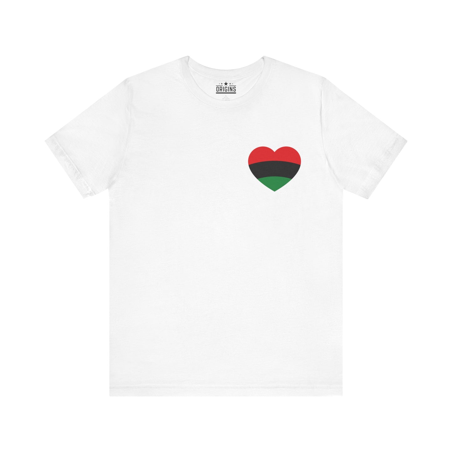 Heart of a Pan-African Short Sleeve Tee by ORIGINS