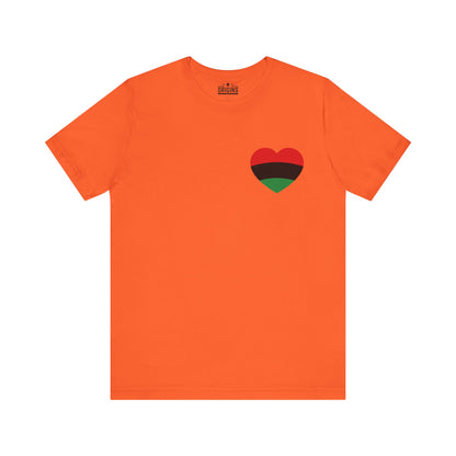 Heart of a Pan-African Short Sleeve Tee by ORIGINS