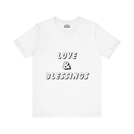 Love & Blessings Short Sleeve Tee by ORIGINS